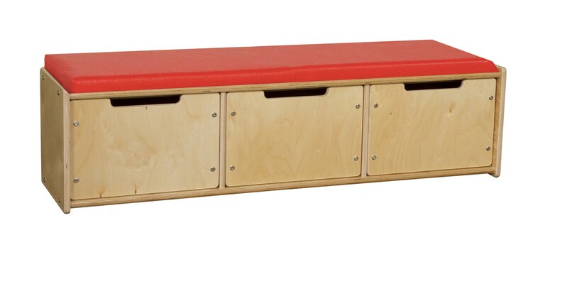 Wood Designs Wood Storage Bench | Wayfair